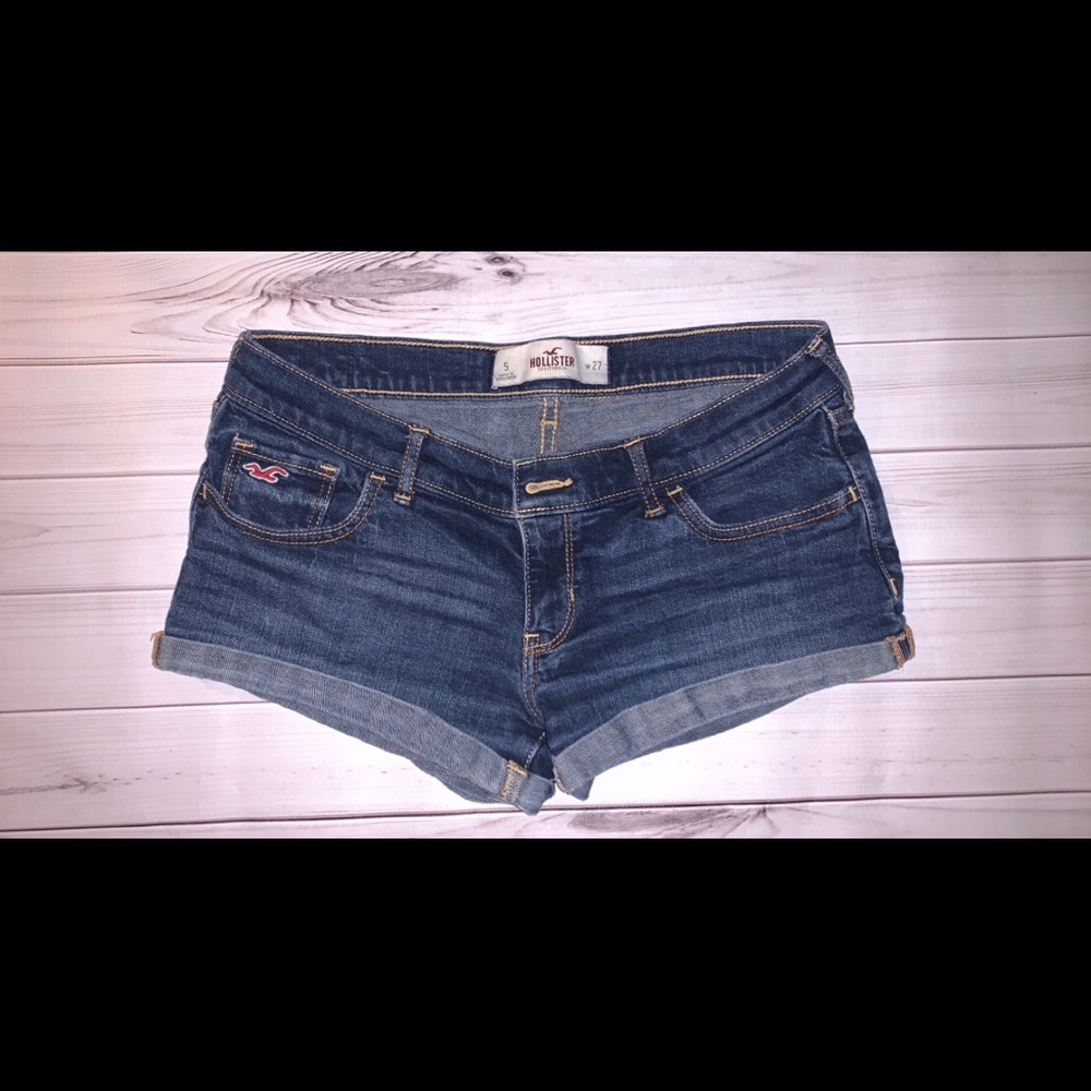 Hollister denim shorts